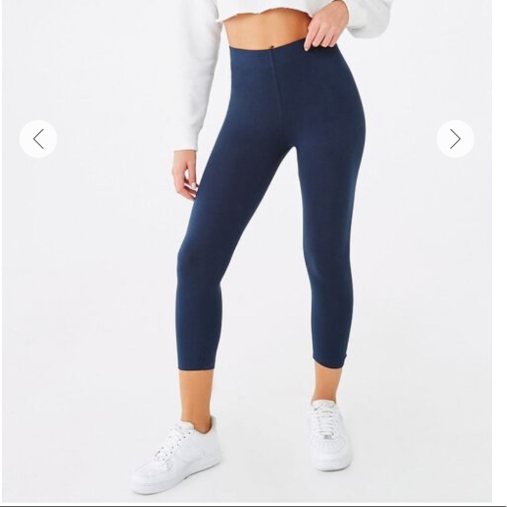 🆕 w/ Tags 7/8 Navy Leggings - Soft, Breathable, Comfy